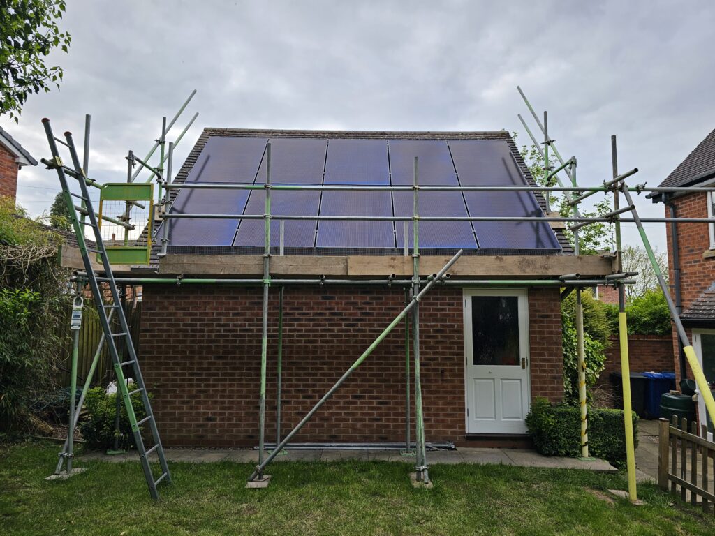 Solar PV on Garage roof